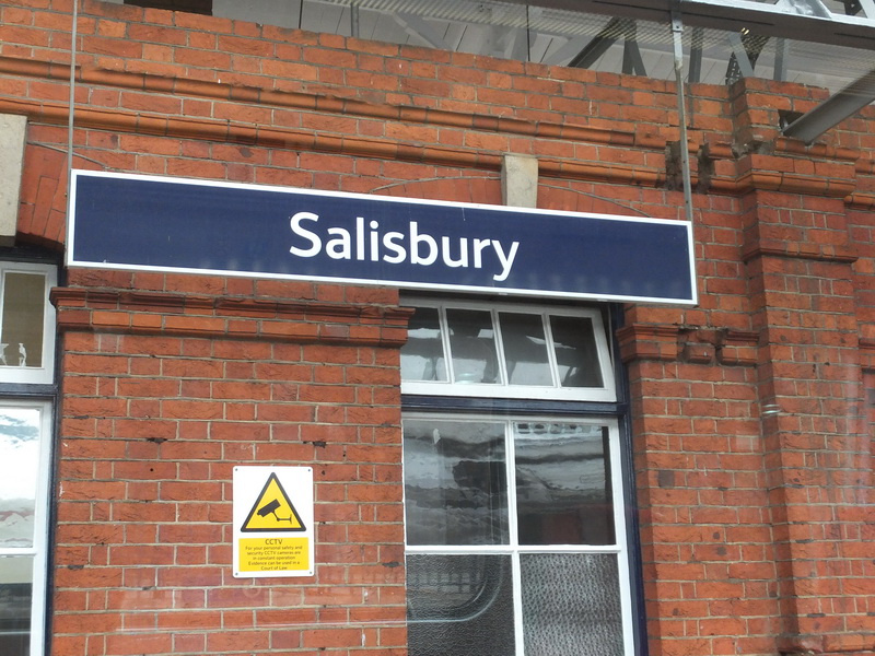 am Bahnhof Salisbury