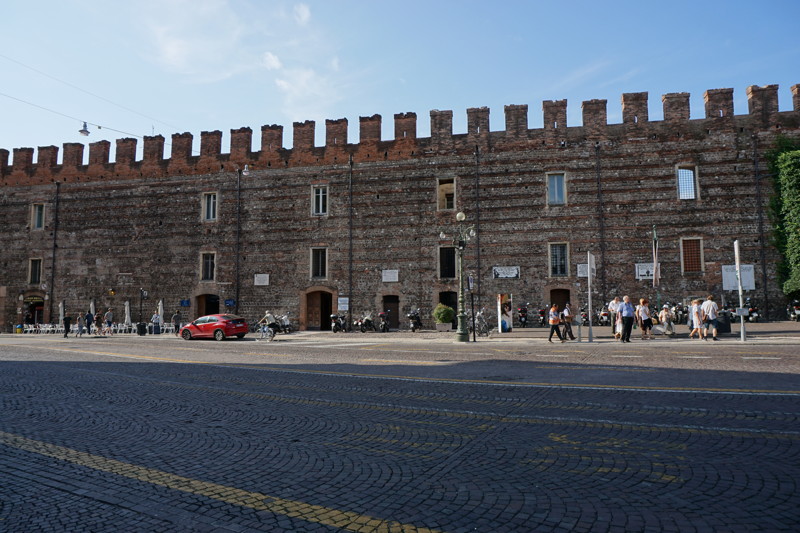 Stadtmauer in Verona