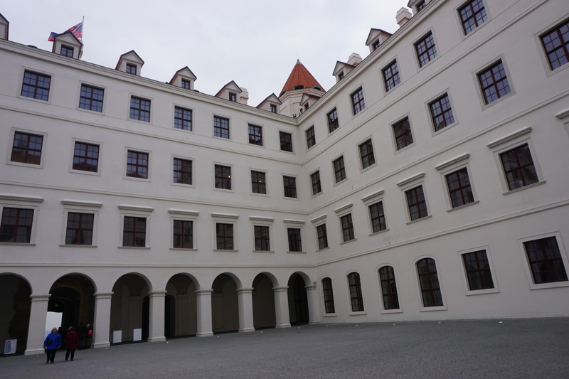 Burg Bratislava Innenhof