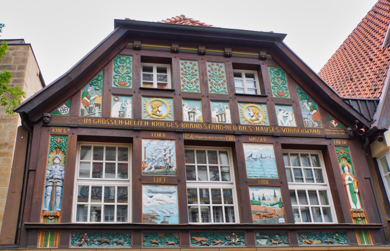Fachwerkhaus in der Altstadt von Osnabrück