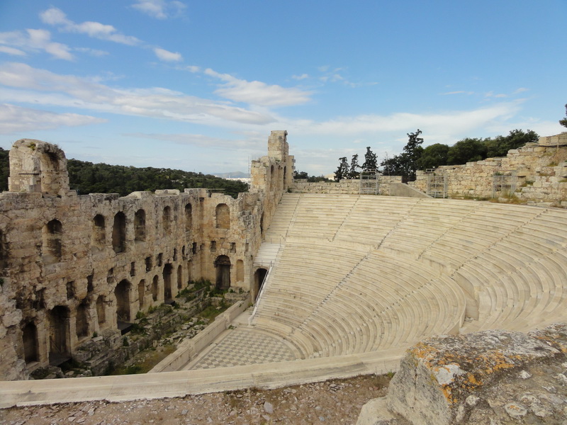 Amphietheater bei der Akropolis