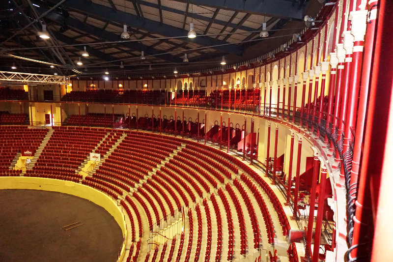 Innenraum Stierkampf Arena Lissabon