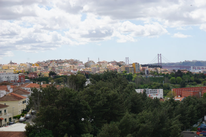 Ausblick über Lissabon 