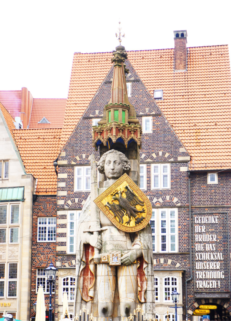 Roland auf dem Marktplatz in Bremen