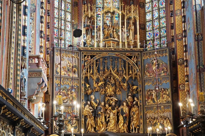 Marienkirche in Krakau Altar