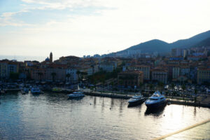 Abendstimmung Hafen von Ajaccio