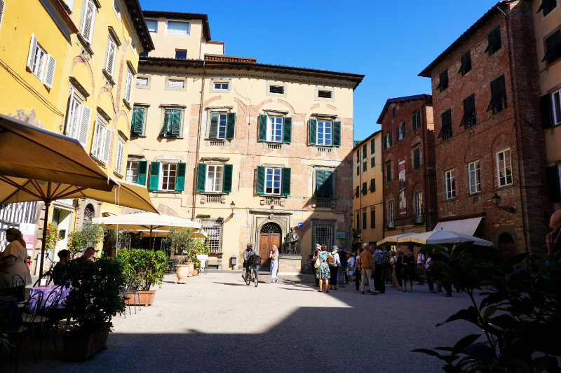 Lucca in der Toskana