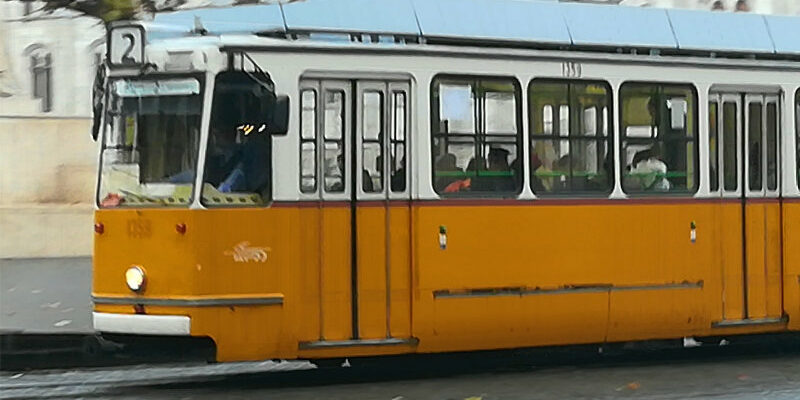 Straßenbahn in Budapest