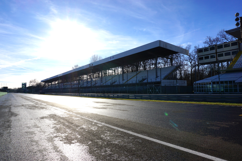 Formel 1 Rennstrecke in Monza