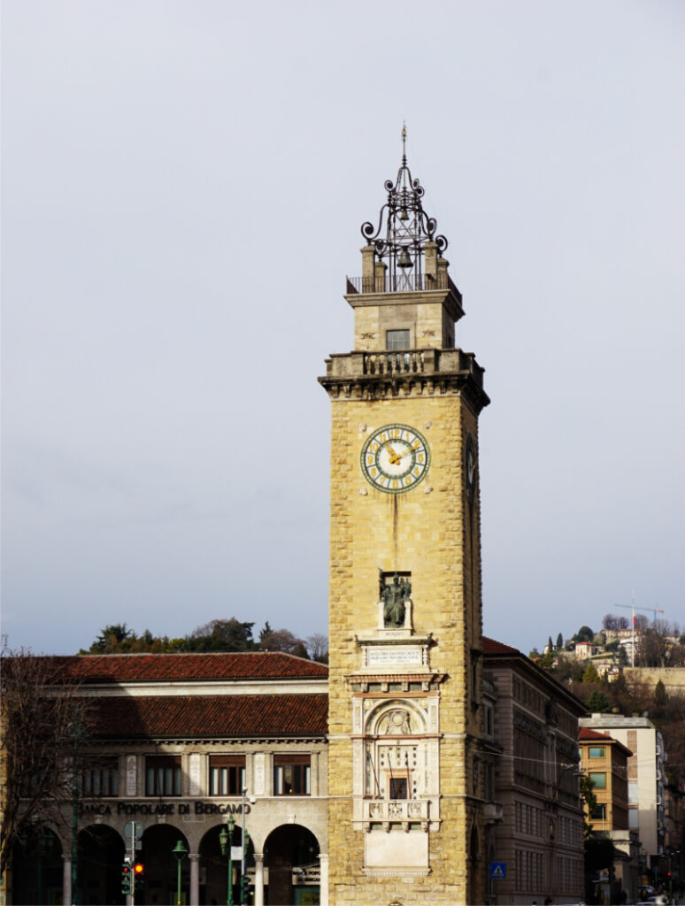Bergamo - Turm Unterstadt