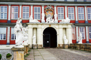 Eingang zum Schloss Wolfenbüttel