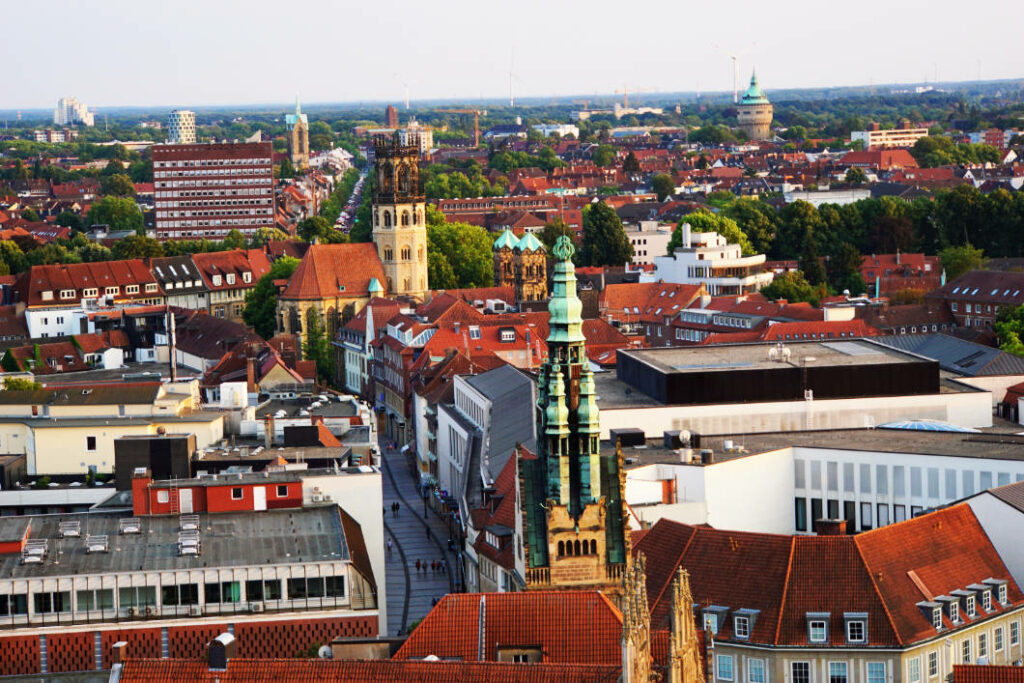 Blick über Münster