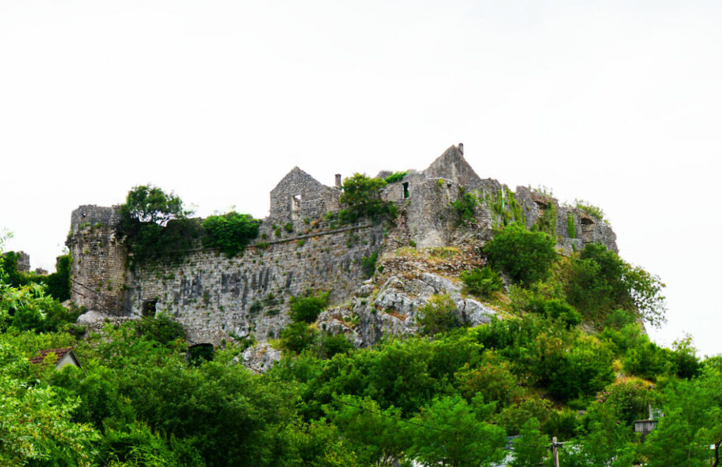 Festung auf den Skadarsee in Montenegro,
