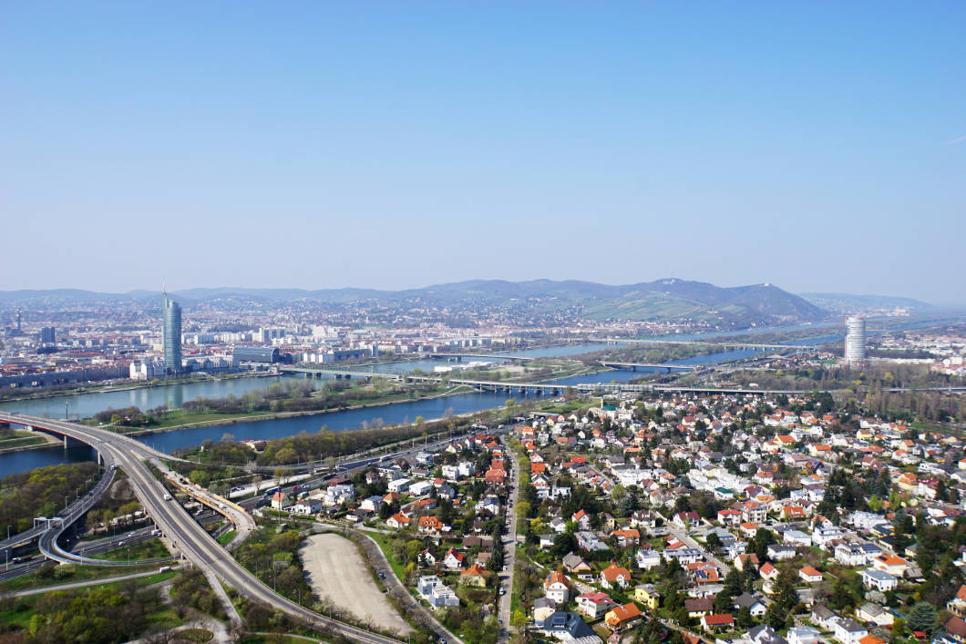 Blick über Wien