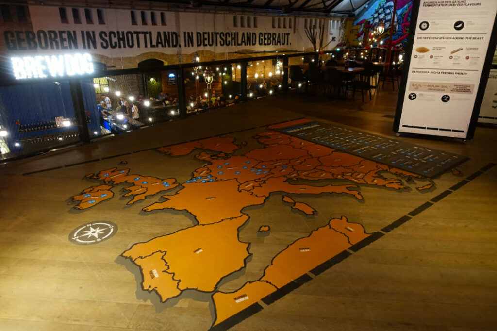 Biermuseum bei BrewDog in Berlin