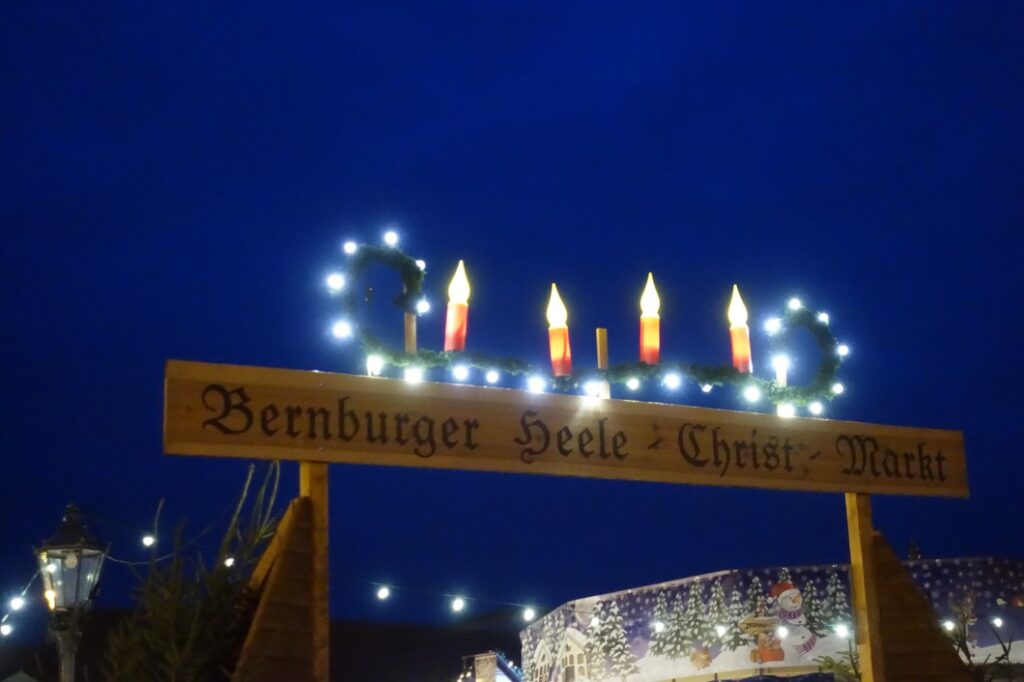 Weihnachtsmarkt in Bernburg