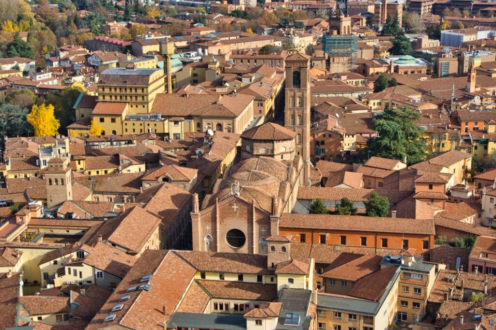 Bologna von oben