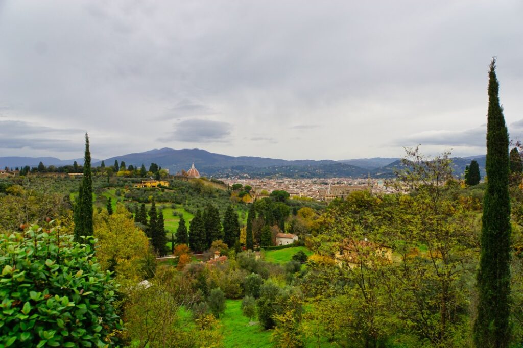 Aussichtspunkt über Florenz