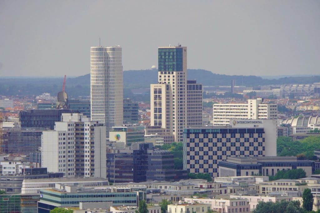 Blich vom Panoramapunkt am Potsdamer Platz