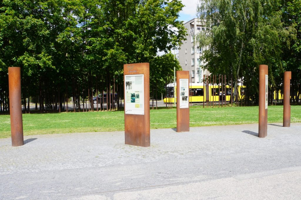Informationstafeln Berliner Mauer Gedenkstätte