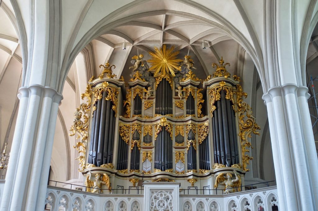 wunderschöne Orgel in der St.Marienkirche in Berlin