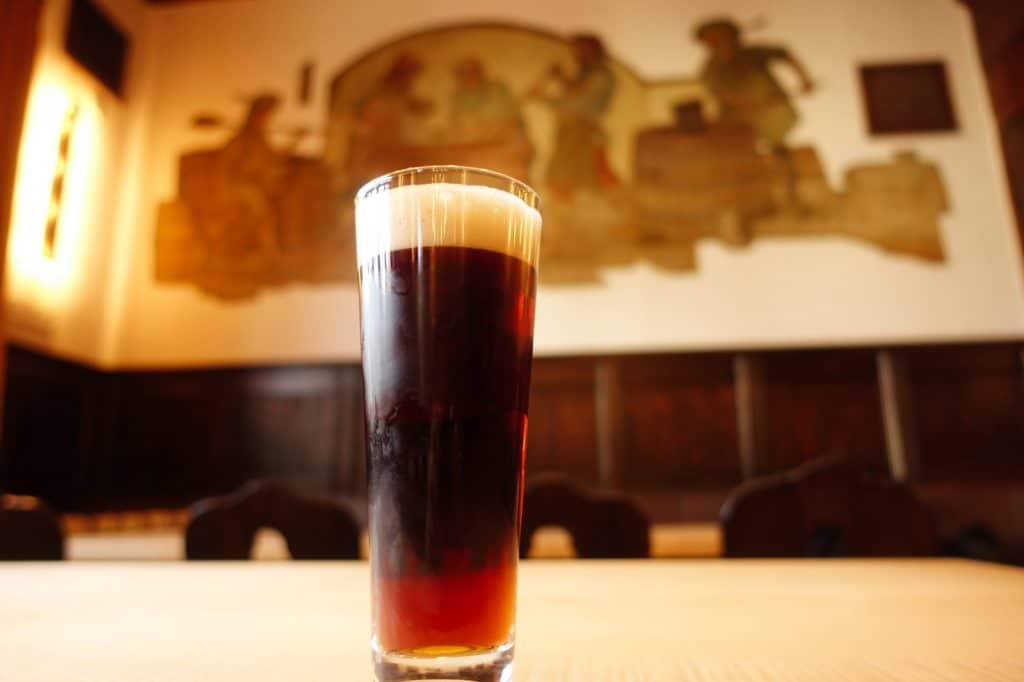 dunkles Bier in Churfranken
