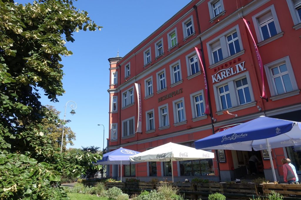 Becherplatz in Karlsbad