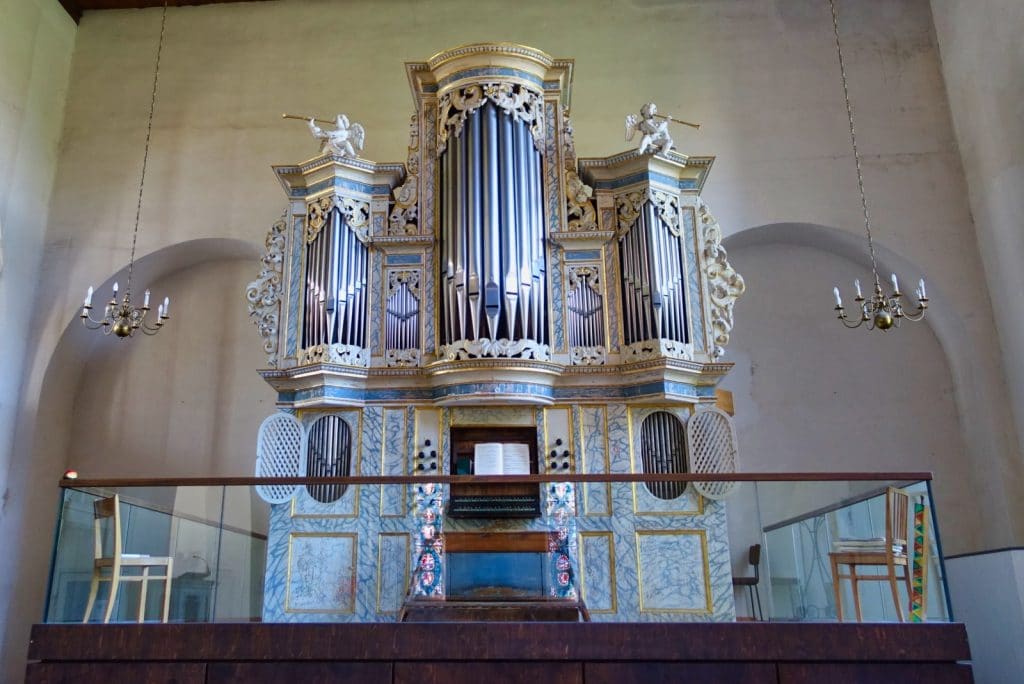 grosse Orgel im Brandenburgischen Orgelmuseum