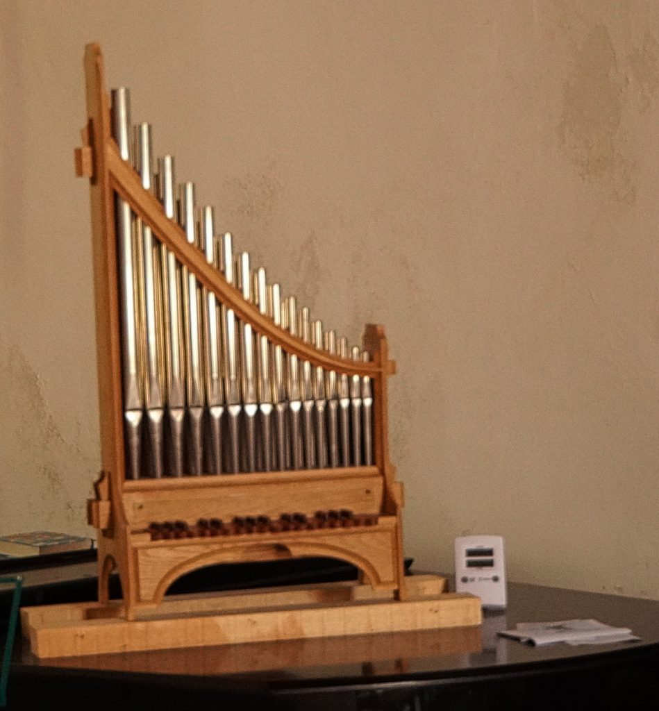 Tischorgel im Brandenburgischen Orgelmuseum