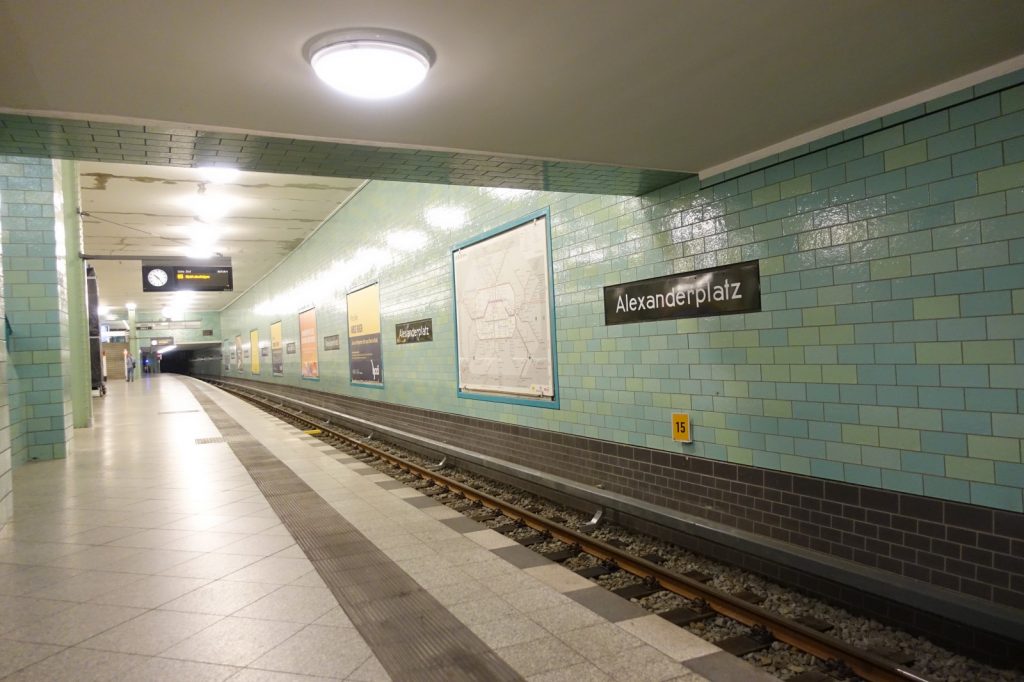 U-Bahn Berlin Alexanderplatz