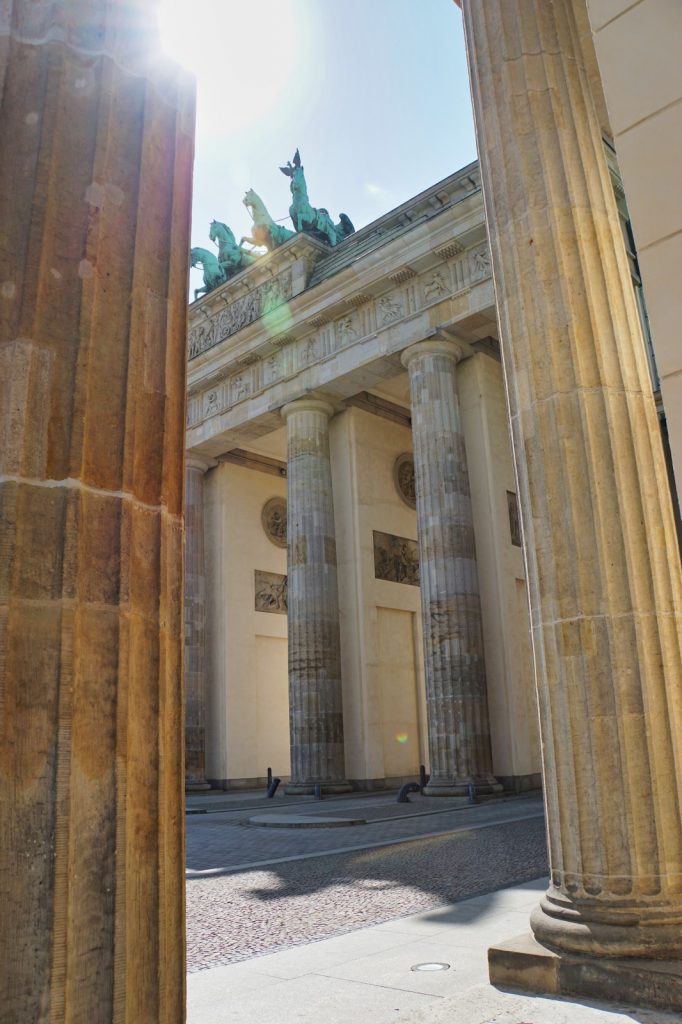 Säulen am Brandenburger Tor