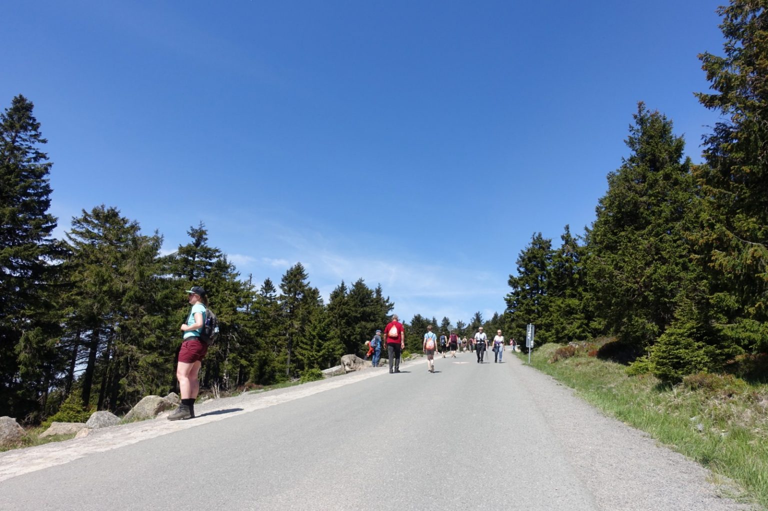 Brocken im Harz Wanderung von Torfhaus zum höchsten Punkt im Harz Brocken im Harz Wanderung von Torfhaus zum höchsten Punkt im Harz