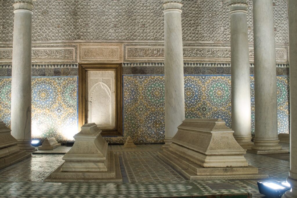 Marrakesch 12 Säulen Halle