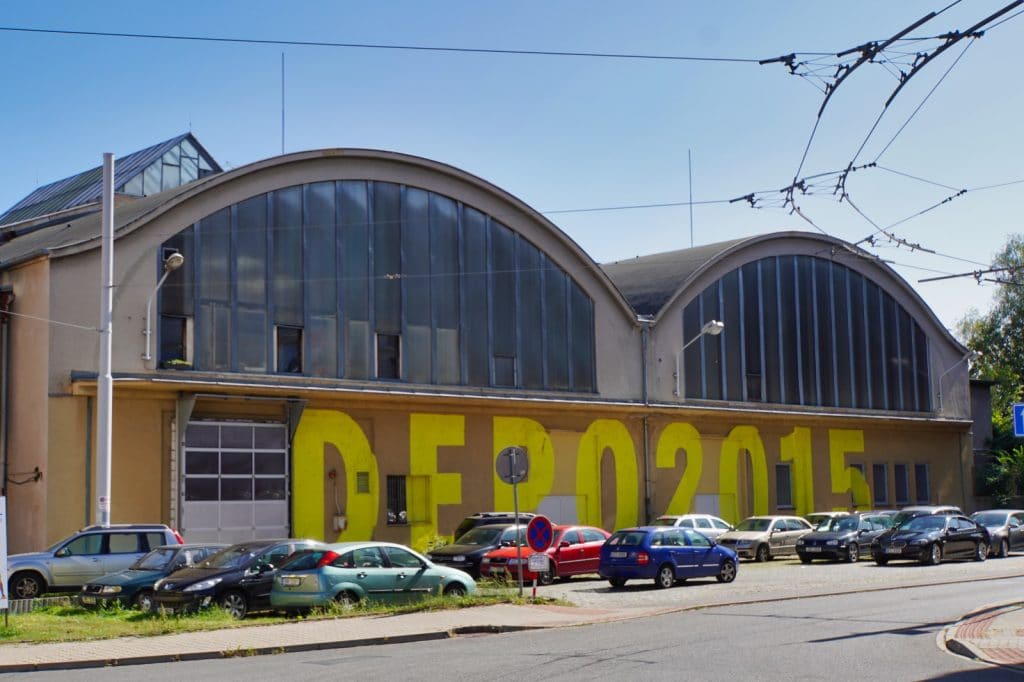 DEPO2015 - ehemalige Straßenbahnhallen