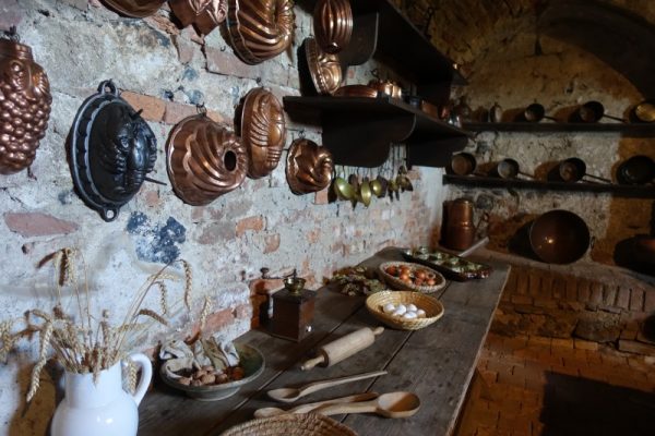 Burg Švihov - in der Küche und auf den Spuren von Aschenbrödel