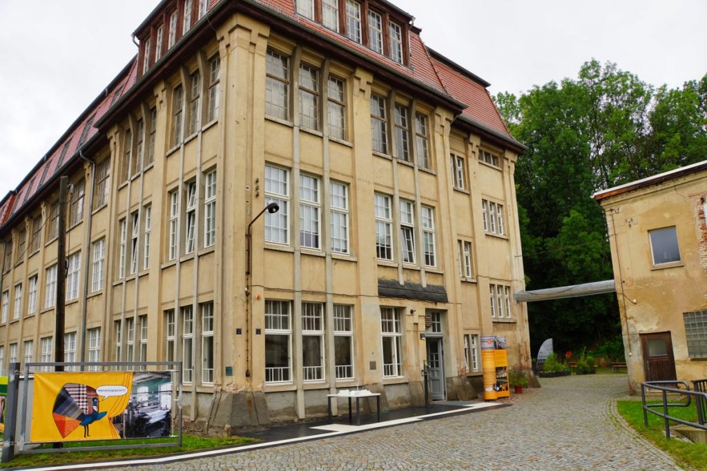 Tuchfabrik Pfau - Museumseingang