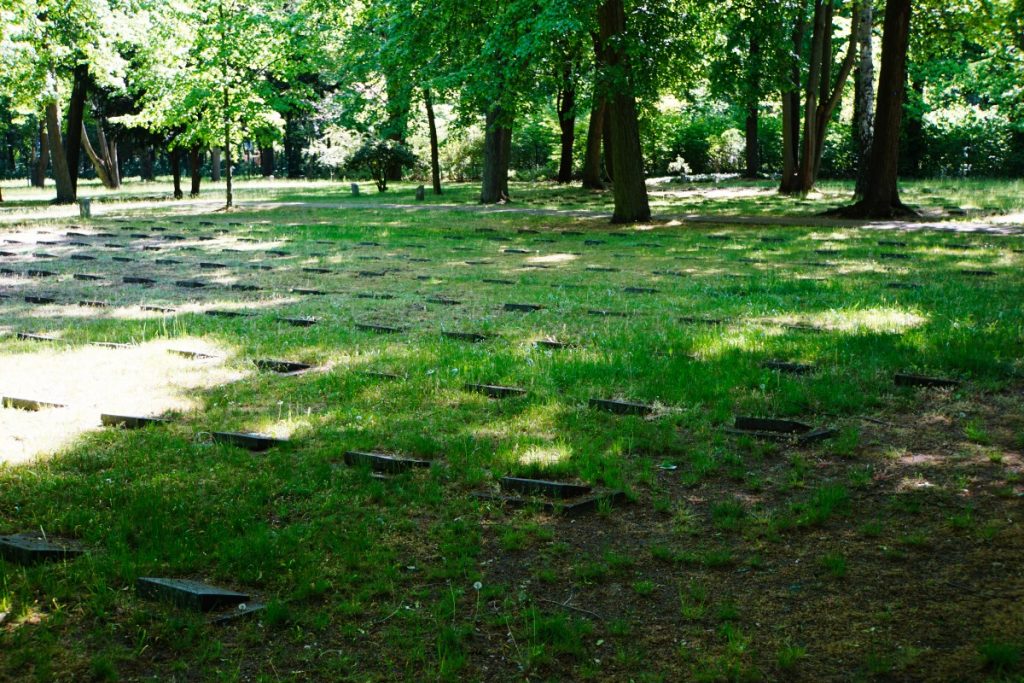 Grabsteine Kriegsopfer Friedhof Plötzensee