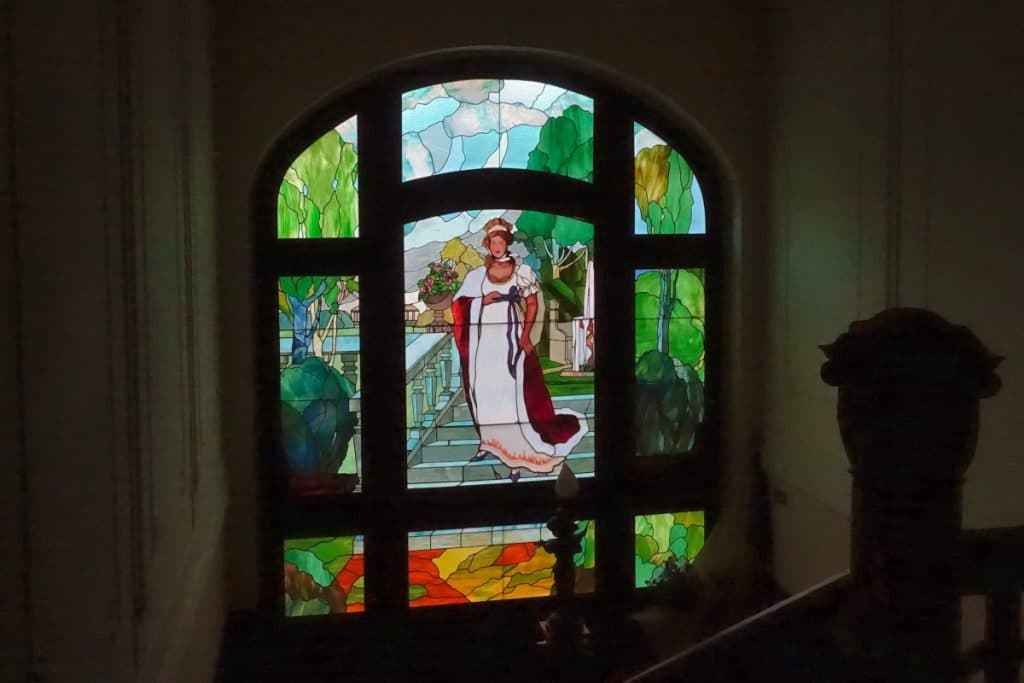 Buntglasfenster Königin Luise