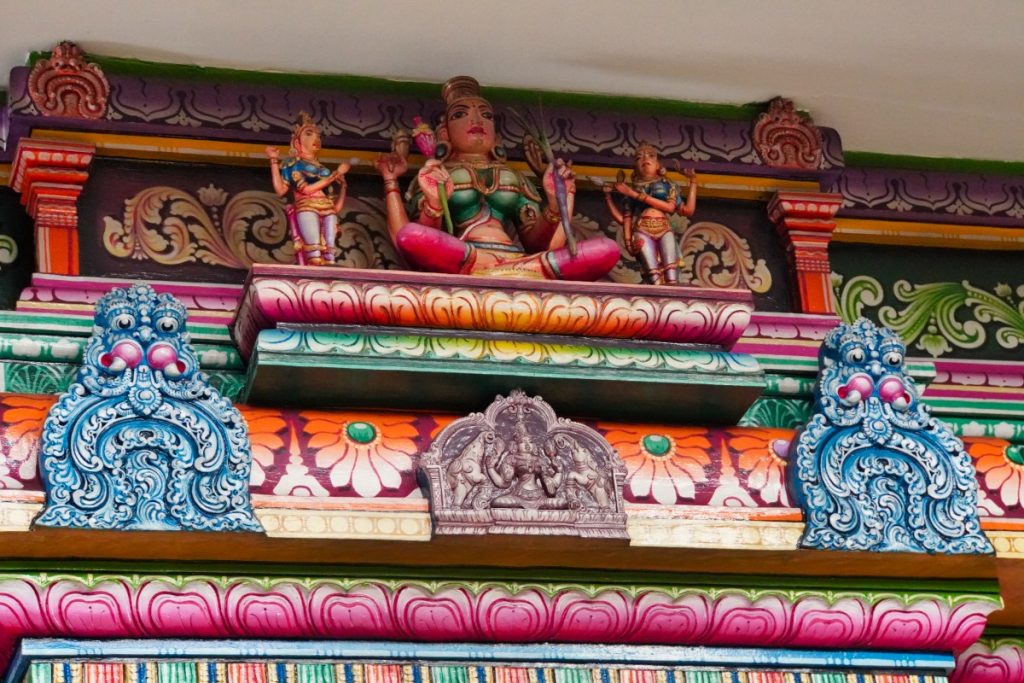 Gestaltung der hinduistischen Tempels in Hamm