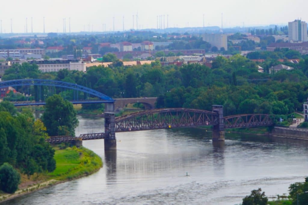 Blick über Magdeburg