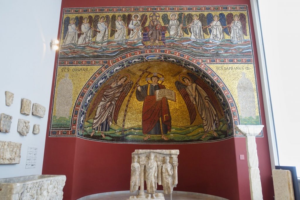Mosaik im Museum für byzantinische Kunst