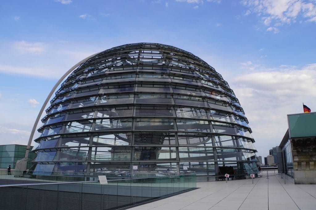 Glaskuppel des Reichstages