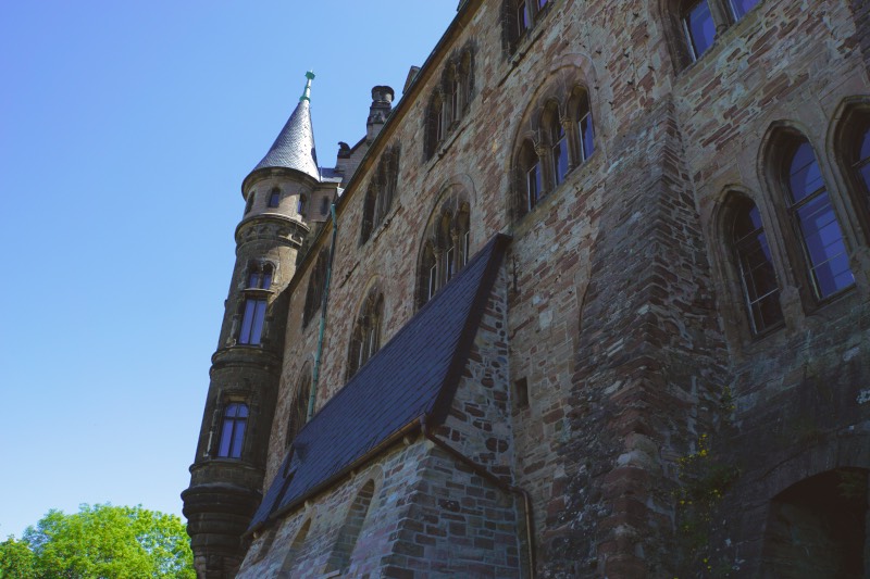 Schlossmauern vom Schloss Wernigerode