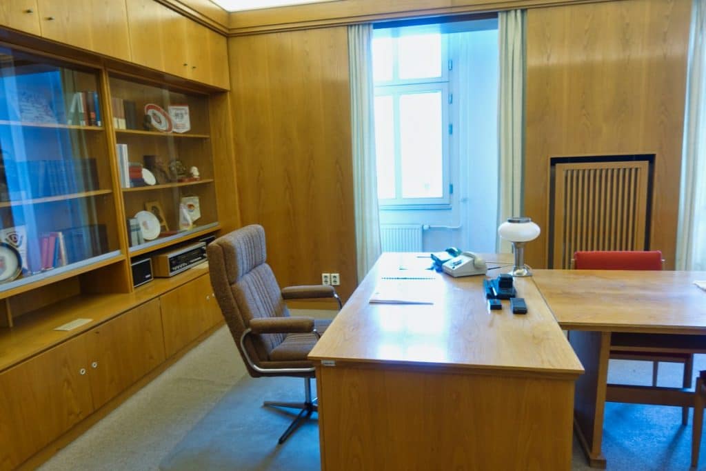 Dresdner Bezirksverwaltung Büro des Chefs