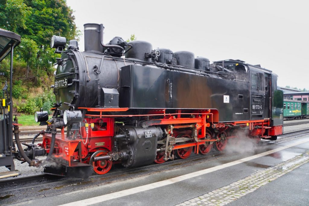 Lokomotive der Fichtelbergbahn