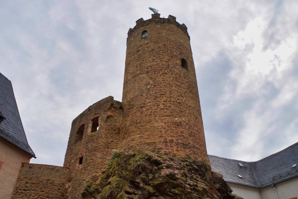 Bergfried der Burg Scharfenstein