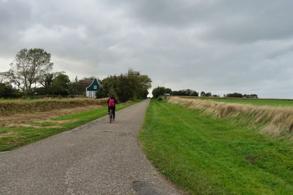 Fahrrad fahren auf Texel