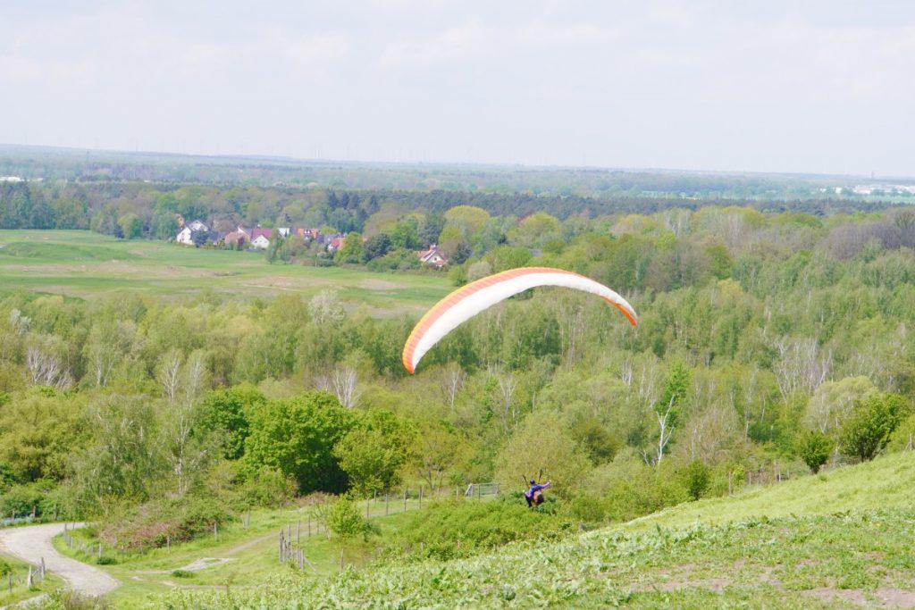 Paraglider am Hahneberg