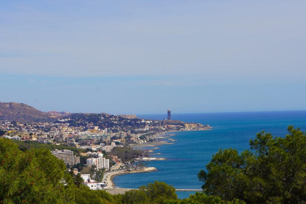 Küstenlinie Spaniens
Aussichtspunkt in Málaga