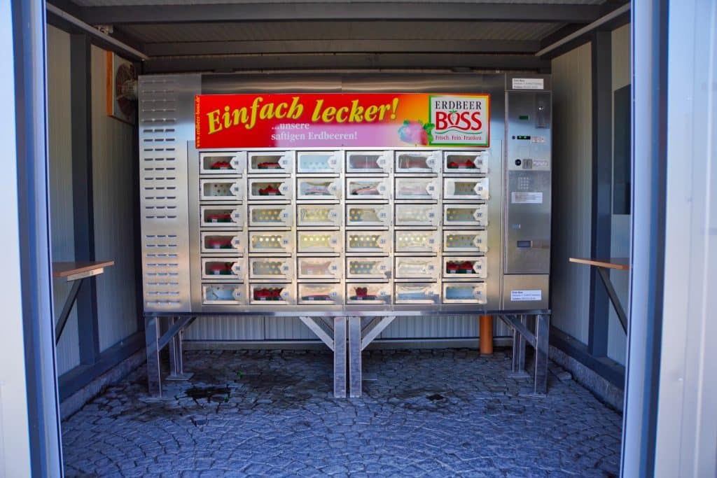 Knoblauchsland Erdbeerautomat